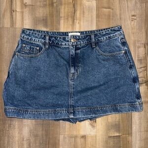 Princess Polly Women’s Denim Skort in Size 32